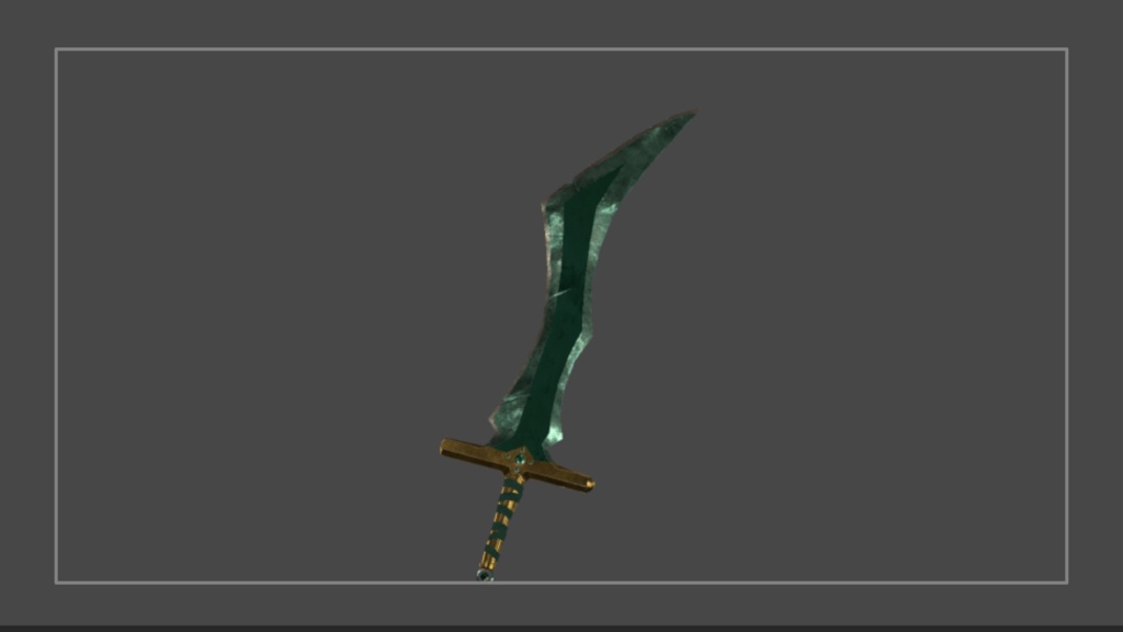 【VRChat想定】Fantasy Sword