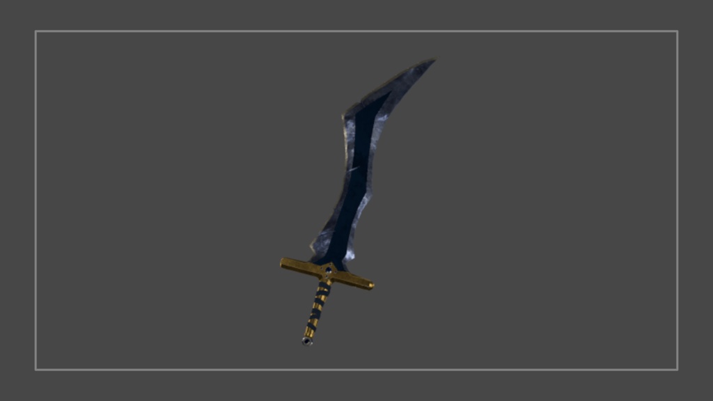 【VRChat想定】Fantasy Sword