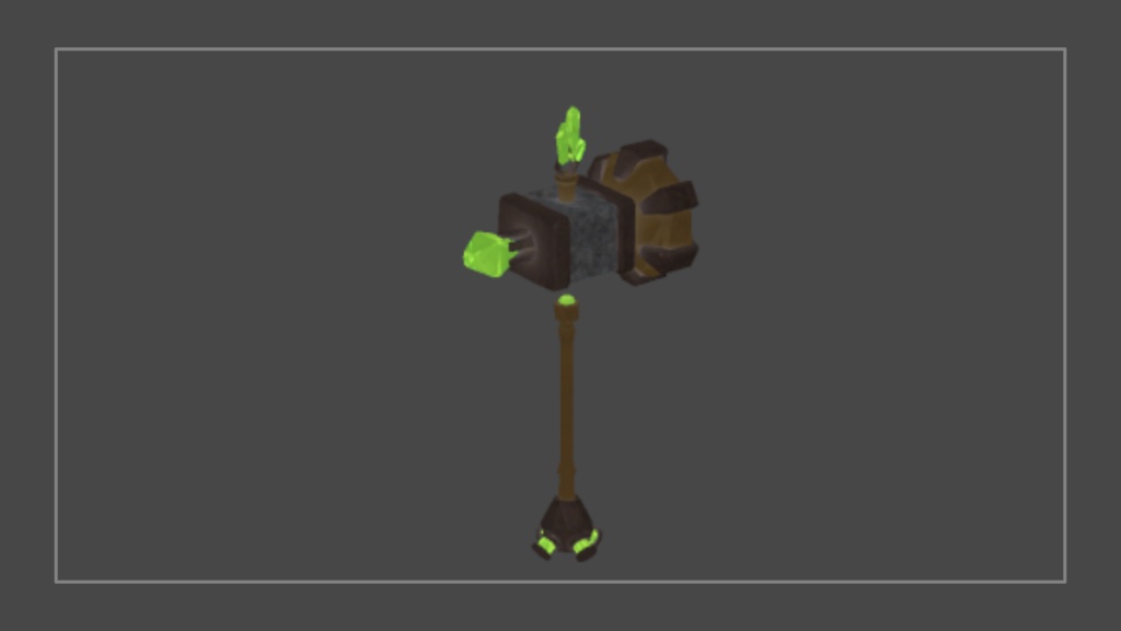 【VRChat想定】Fantasy Hammer