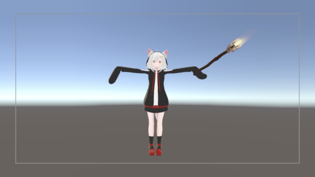 【VRChat想定】Simple Torch