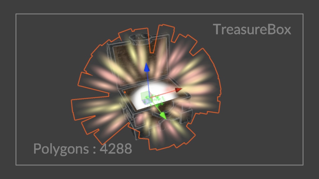 【VRChat想定】Fantasy TreasureBox
