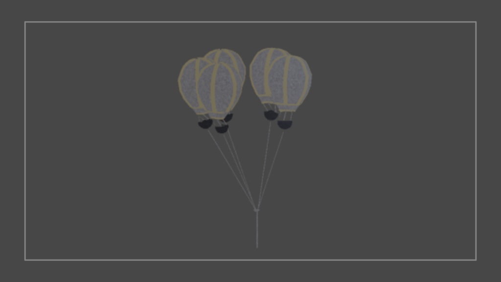 【VRChat想定】Animation Balloon