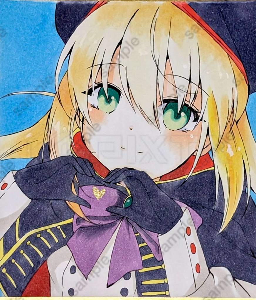 【原画色紙】FGO キャストリア 