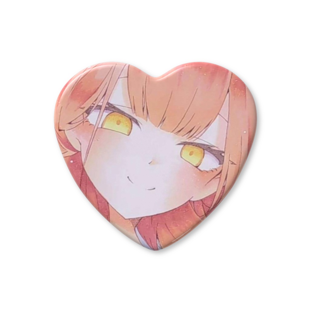 ブルアカ アルちゃん ハート缶バッジ
