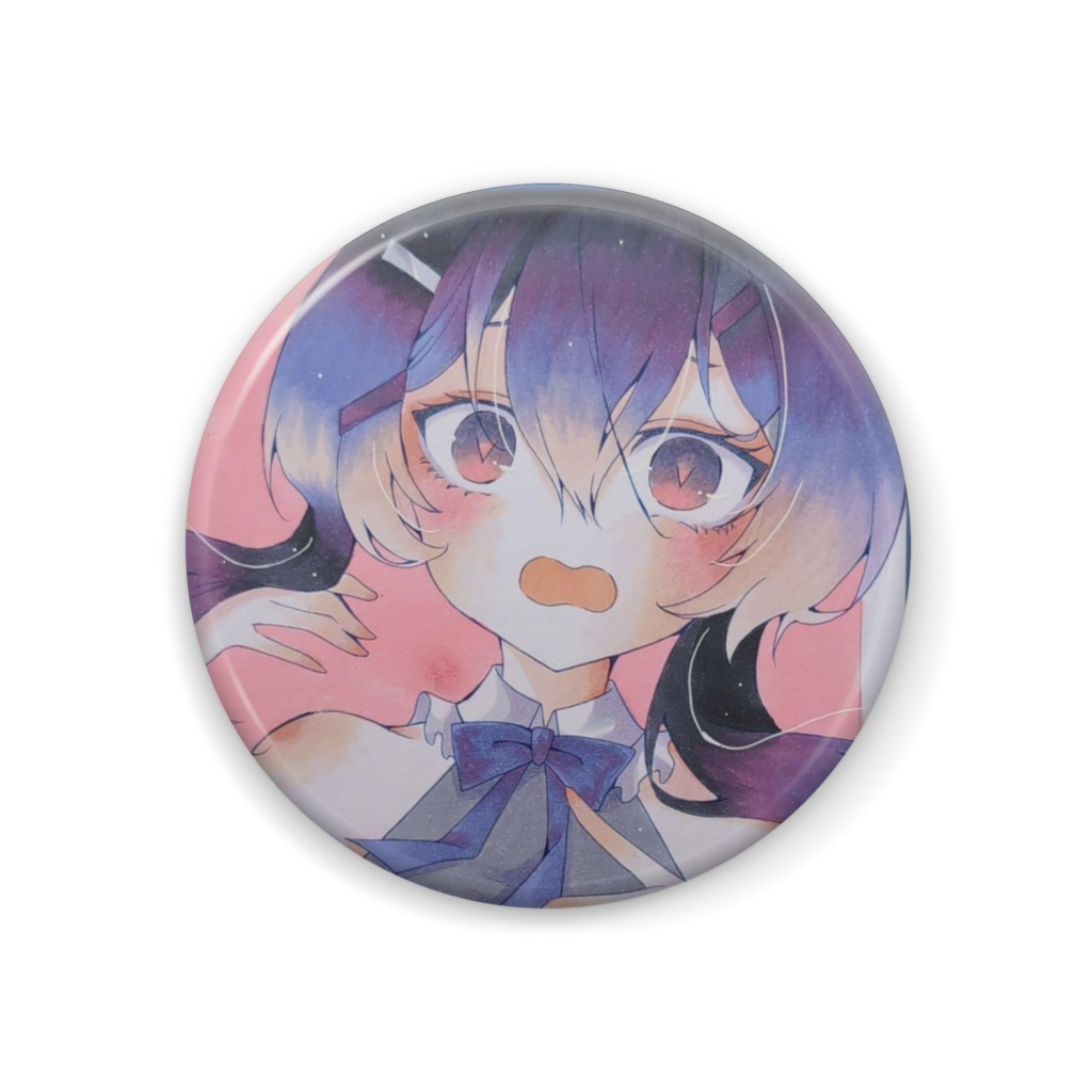 ブルアカ ドレスハルカちゃん 44mm缶バッジ