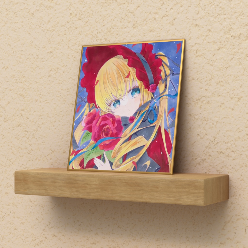 ローゼンメイデン 第5ドール真紅 複製色紙