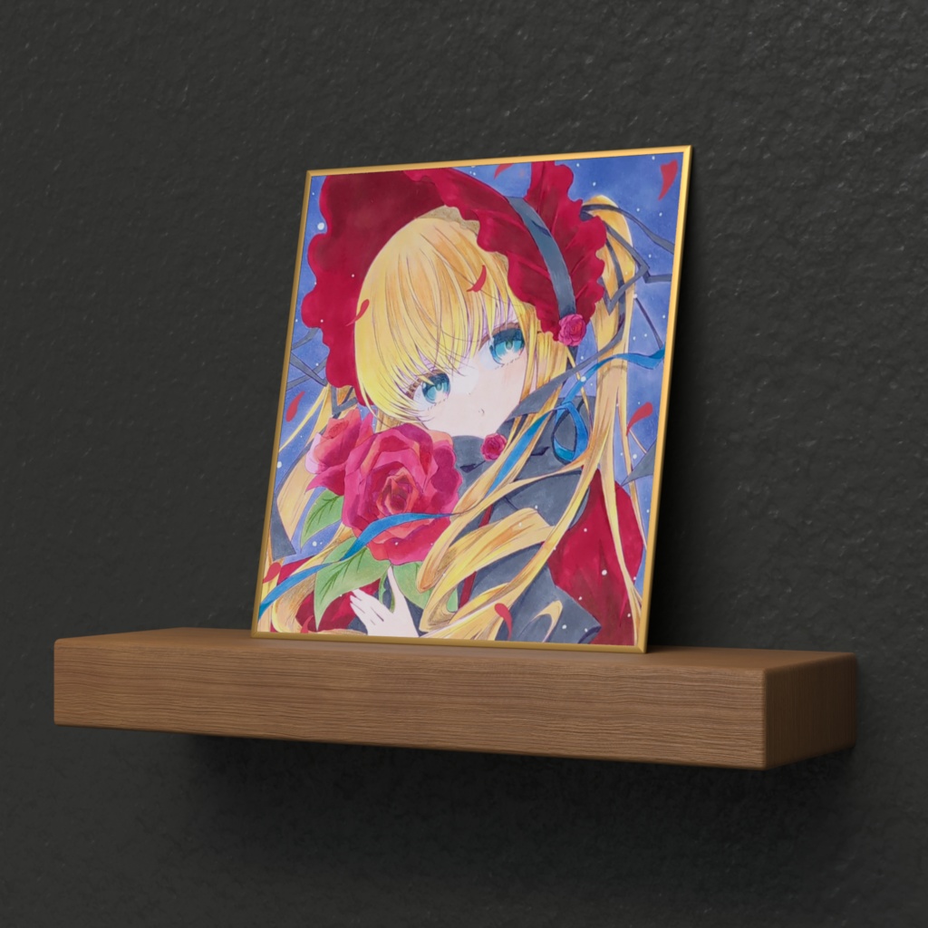 ローゼンメイデン 第5ドール真紅 複製色紙