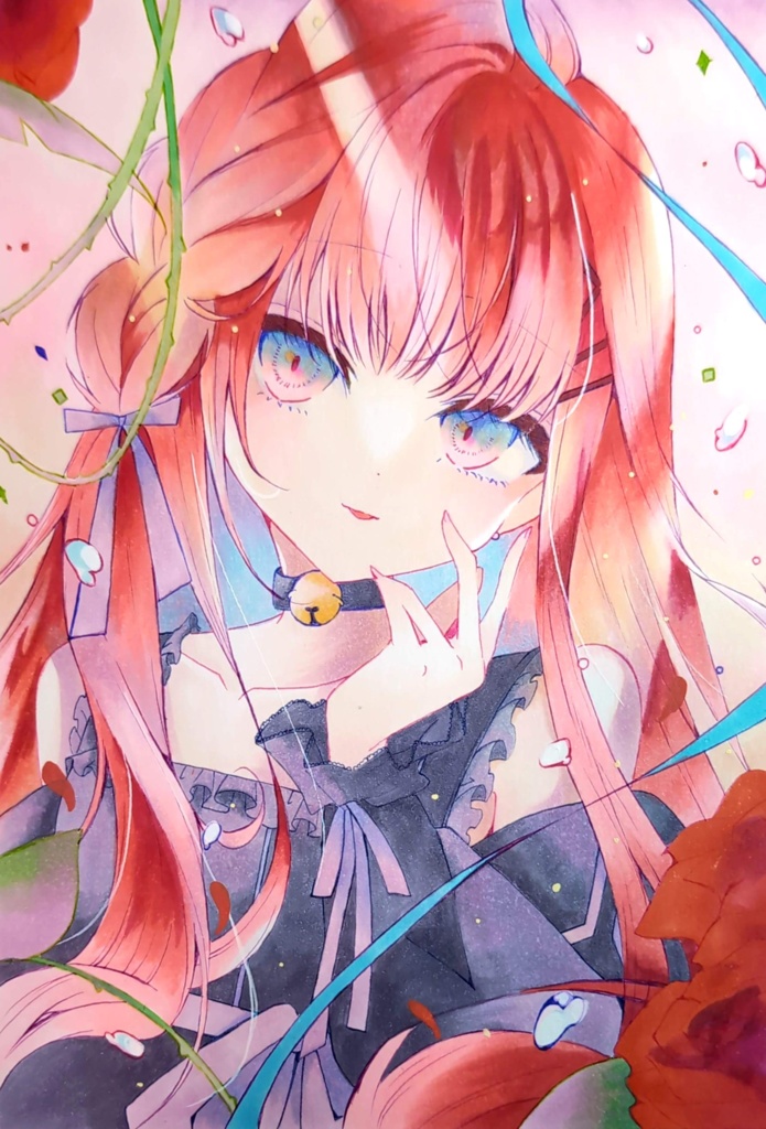 手描きイラストA5サイズ　オリキャラのみう君