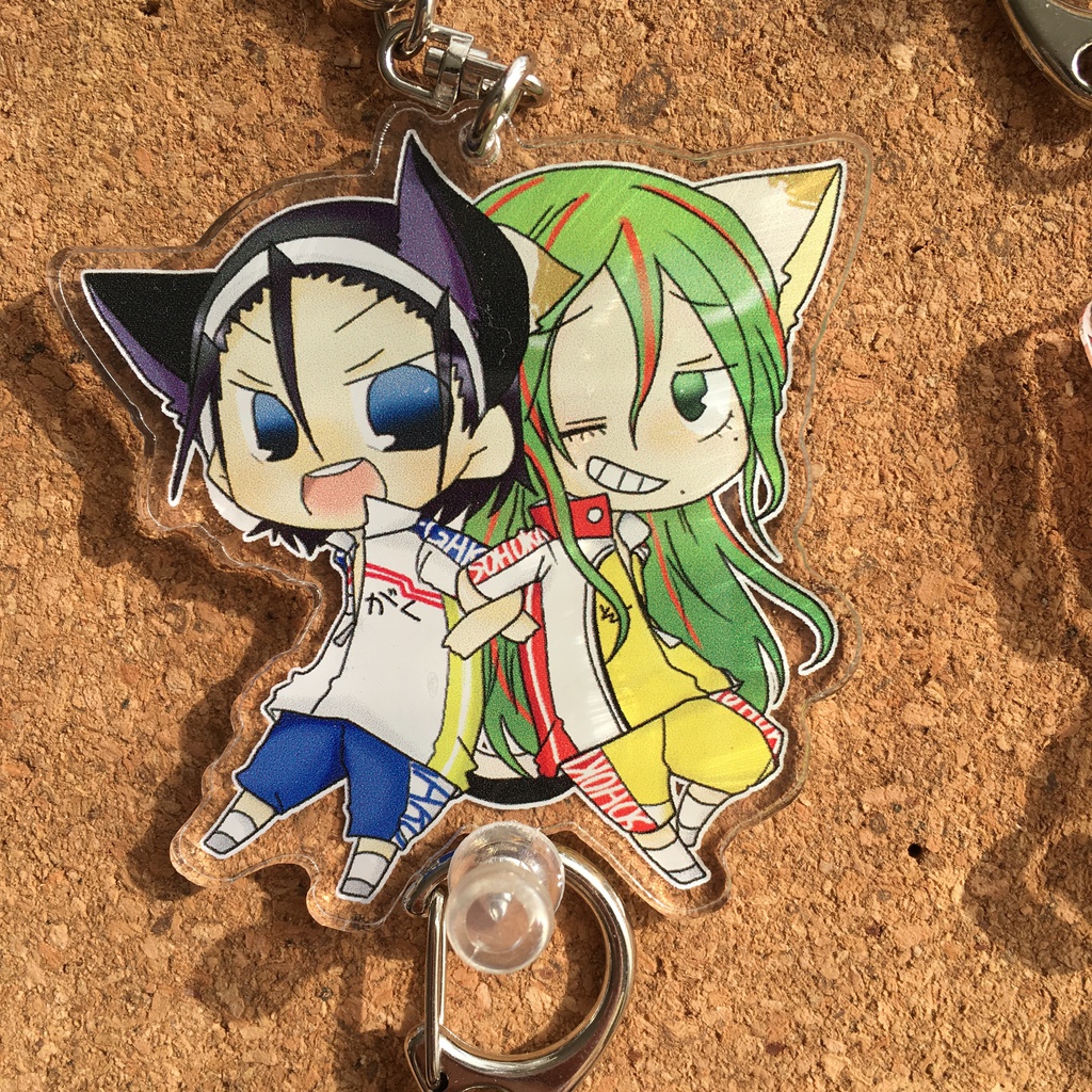 弱ペダ アクキー