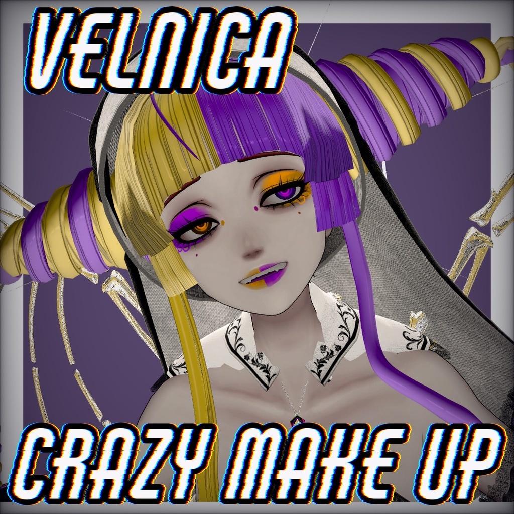 【Velnica】メイクテクスチャ CRAZYMAKE_Texture
