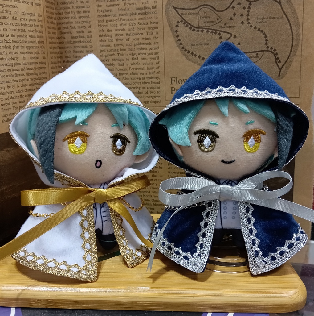 【ぬい】10cm〜12cmぬい服☆魔法使いのケープ
