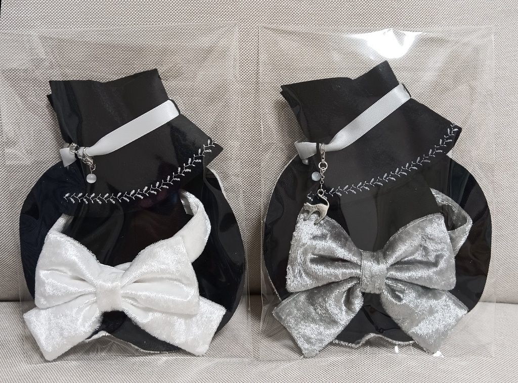 SALE!!魔女の帽子&マントセット☆10〜12cmぬい用