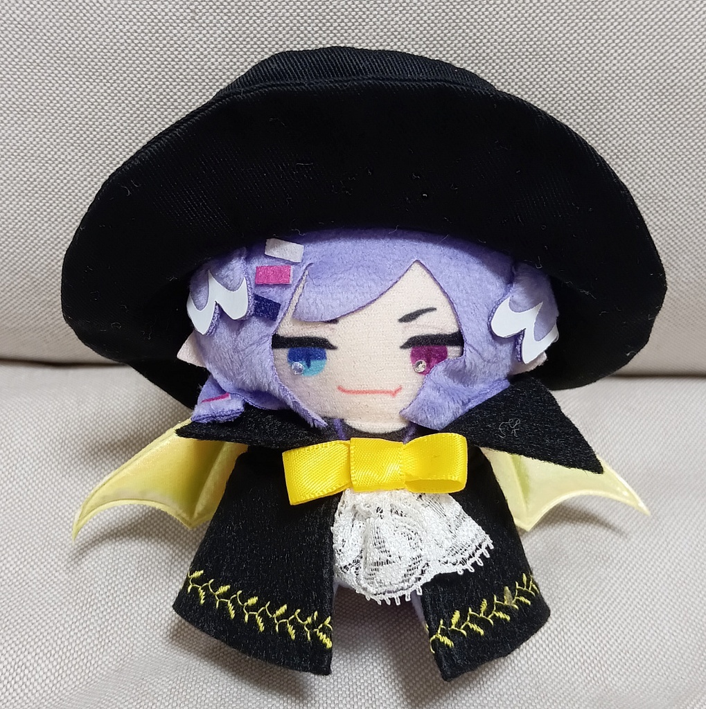 SALE!!悪魔のマント&シルクハット☆10〜12cmぬい用