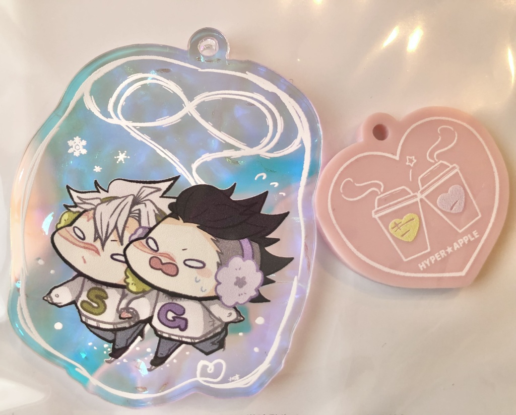 スケートデートキーホルダー