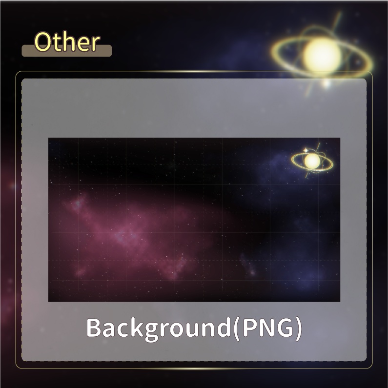 【動く配信背景】🌌Stellar Dream 宇宙コンセプト 【雑談・ゲーム配信用・ループ動画・待機画面】