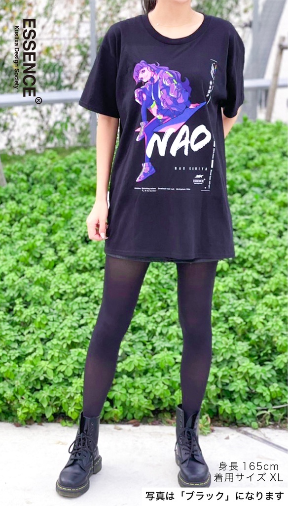 神谷奈緒グラフィックTシャツ - ホワイト