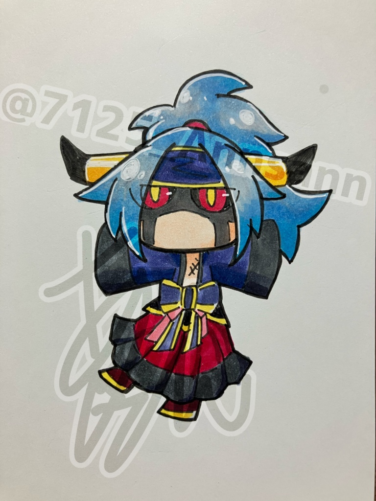 イラスト原画　百鬼 鬼童丸