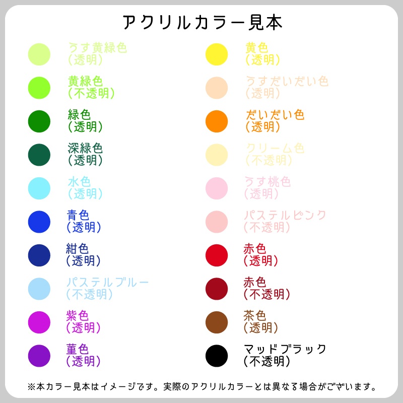 モーテル風アクキー(第1弾)