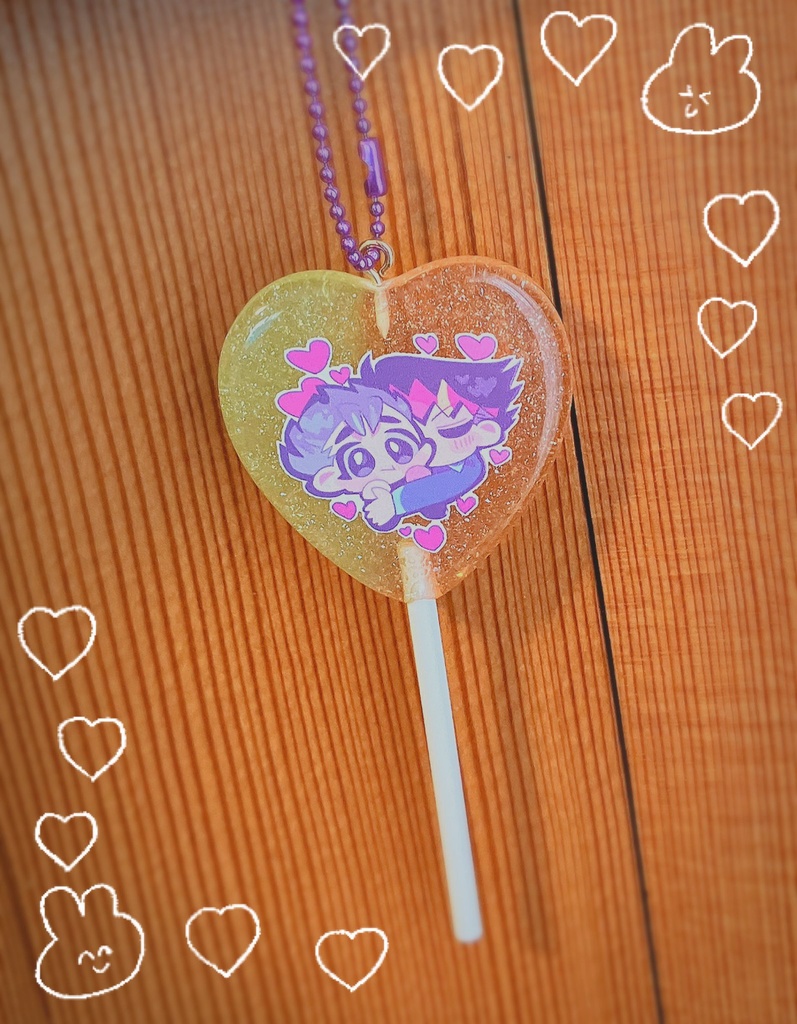 露康ちゃんペロキャンアクキー