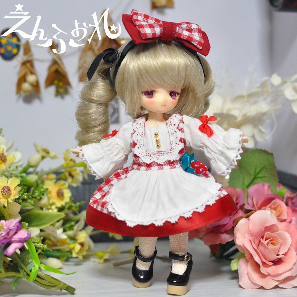 【オビツ11】いちごのロリィタ