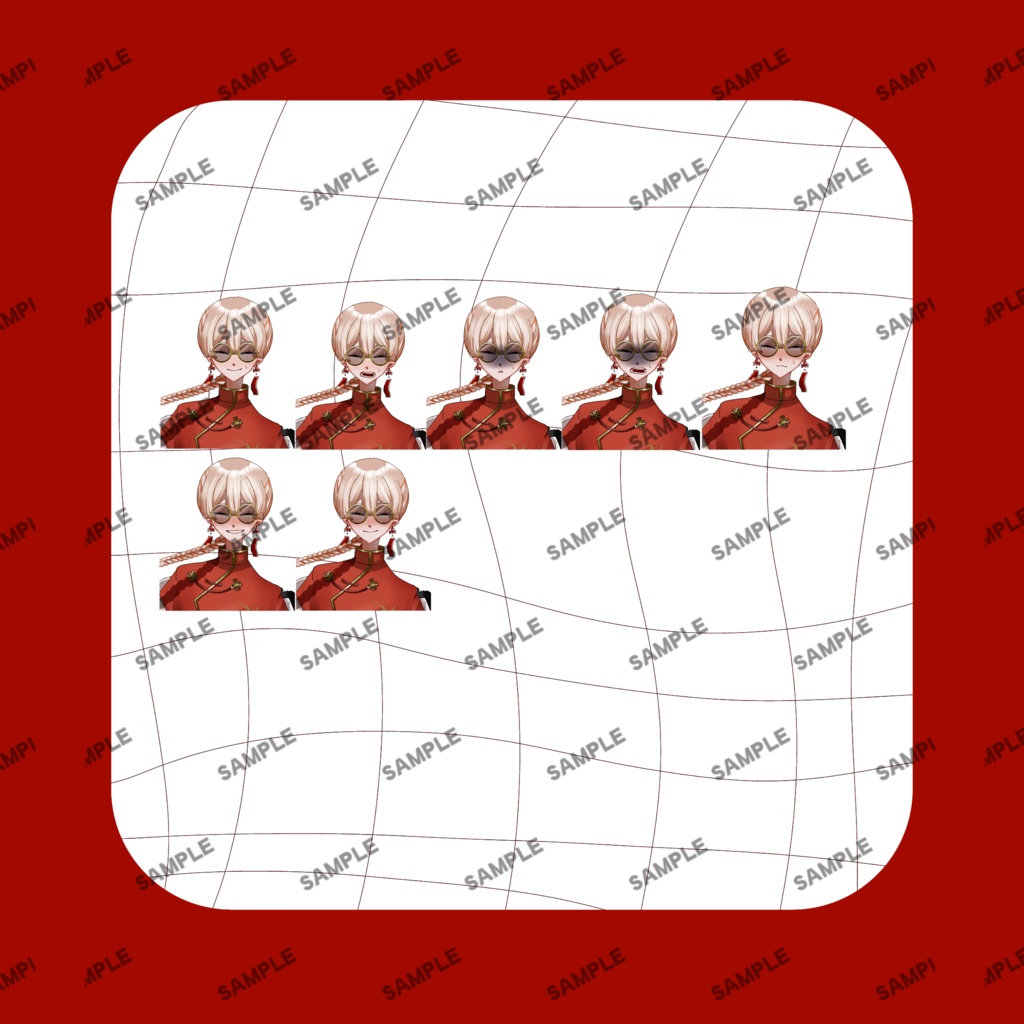 立ち絵素材01/中華風