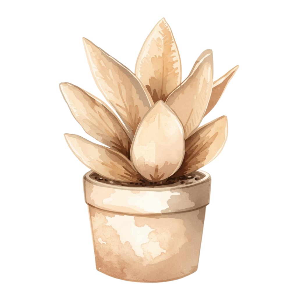 【大人可愛いカフェシリーズ】水彩アンティーク風クリップアート10点セット(PNG透過)