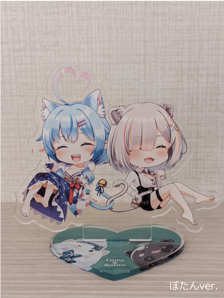 【非公式】ホロライブ 雪花ラミィ、獅白ぼたん アクリルスタンド