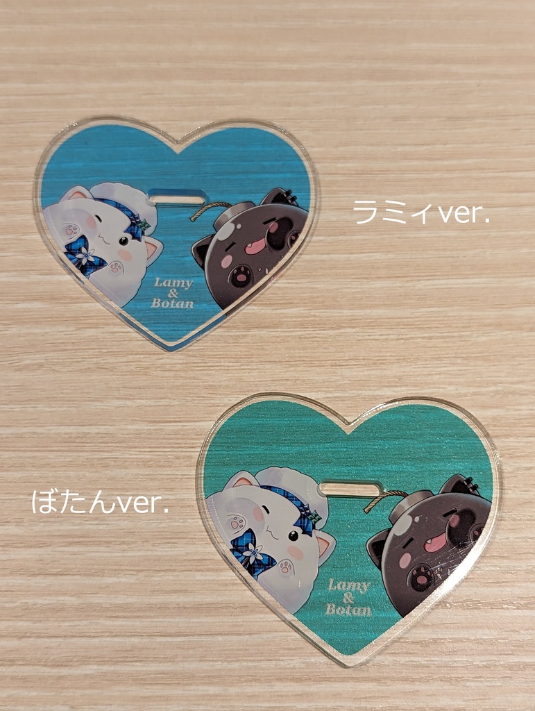 【非公式】ホロライブ 雪花ラミィ、獅白ぼたん アクリルスタンド