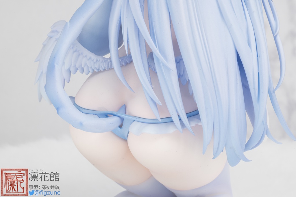 水色ミルク猫ちゃん illustration by rucaco 1/6 フィギュア ガレージキット