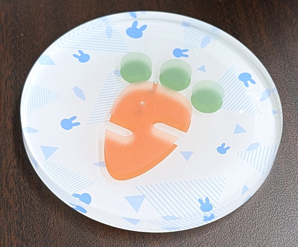 【非公式】ホロライブ ぺこら アクリルベース