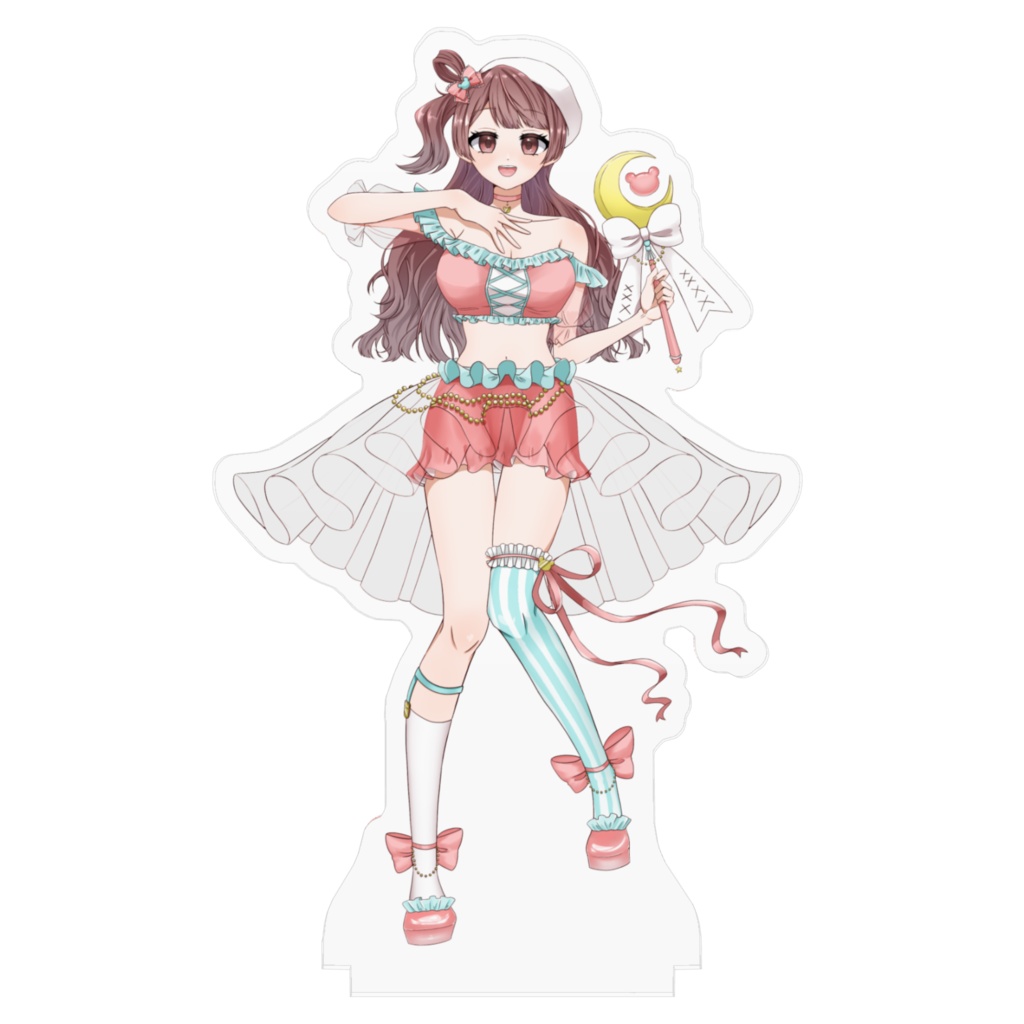 尊谷聖 魔法少女衣装 アクリルスタンド