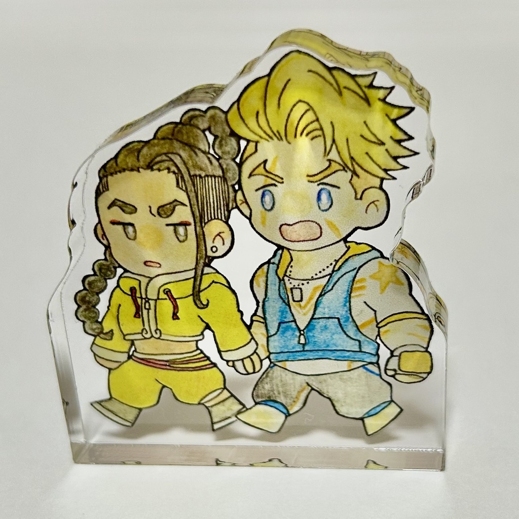 ジェミルク🍶🌟に手繋ぎ口喧嘩デートさせようアクリルブロック