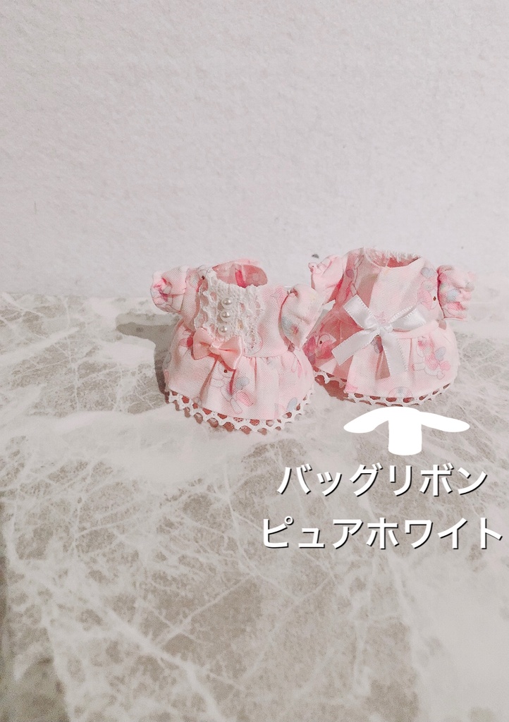 10cmぬいちゃん ロマンスワンピ ふりふりふわふわ