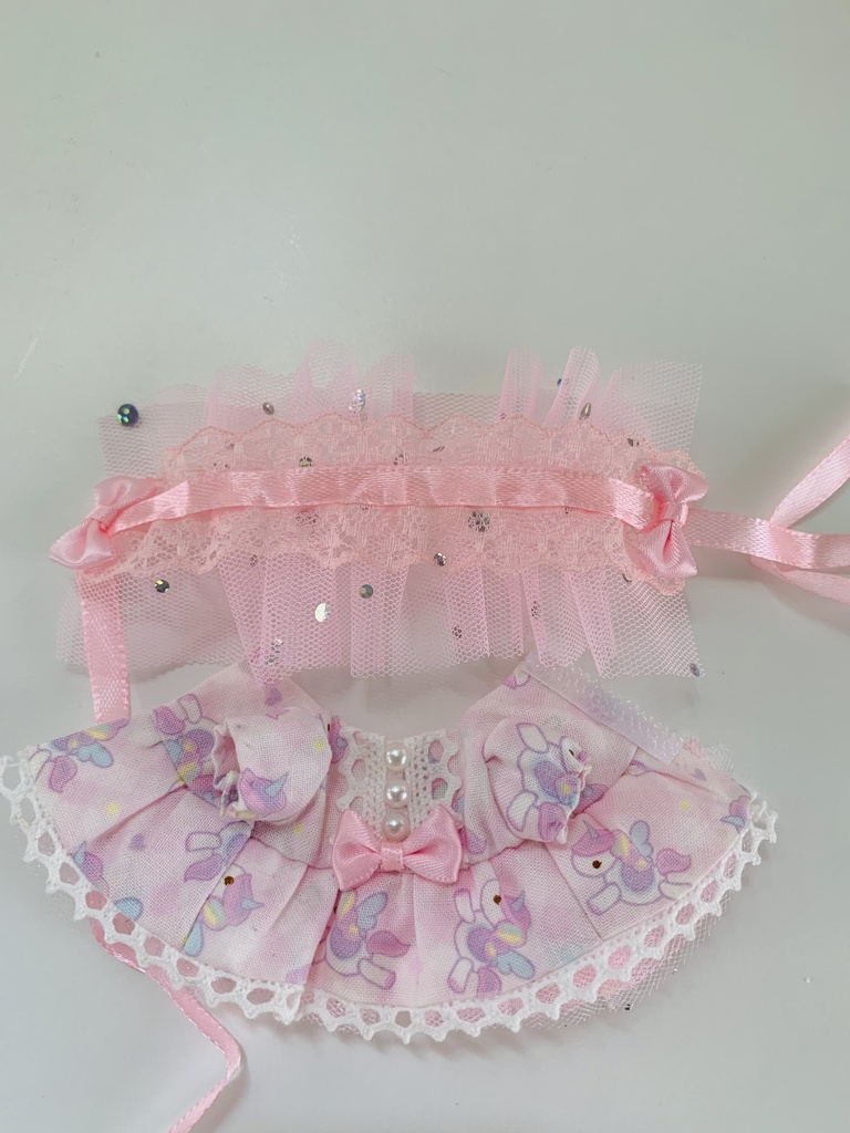 10cmぬいちゃん ロマンスワンピ ふりふりふわふわ