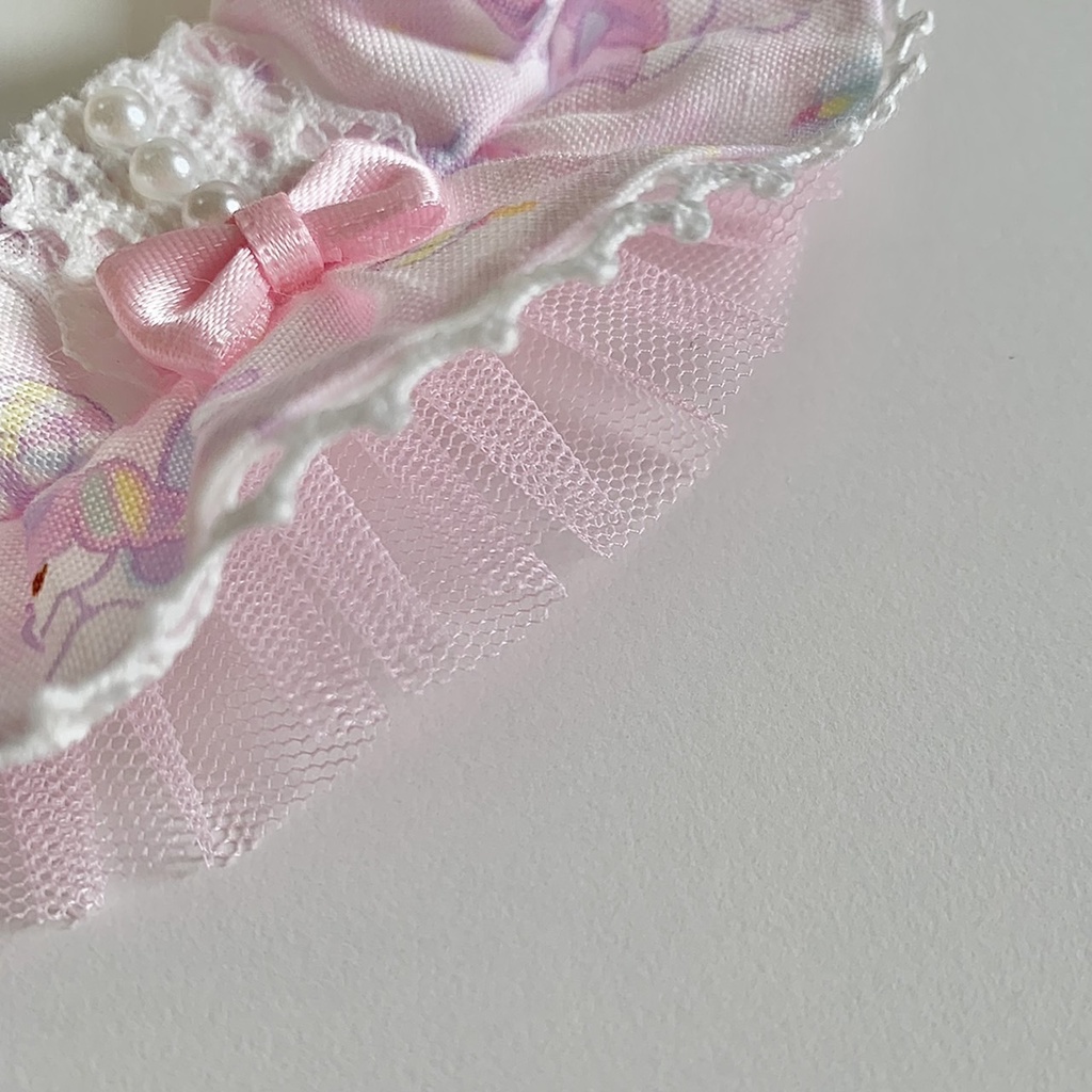 10cmぬいちゃん ロマンスワンピ ふりふりふわふわ