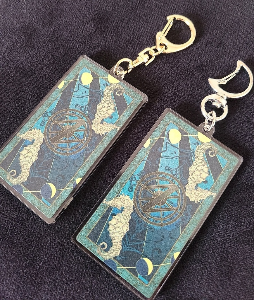 タロット柄アクリルキーホルダー
