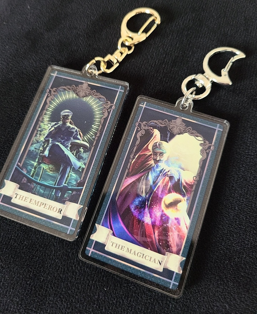 タロット柄アクリルキーホルダー