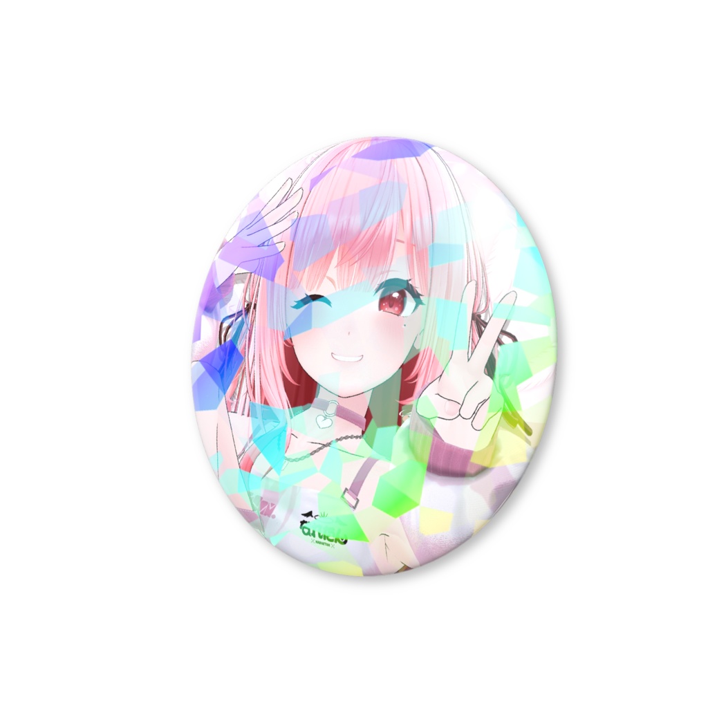 なれたんキラキラ缶バッジ