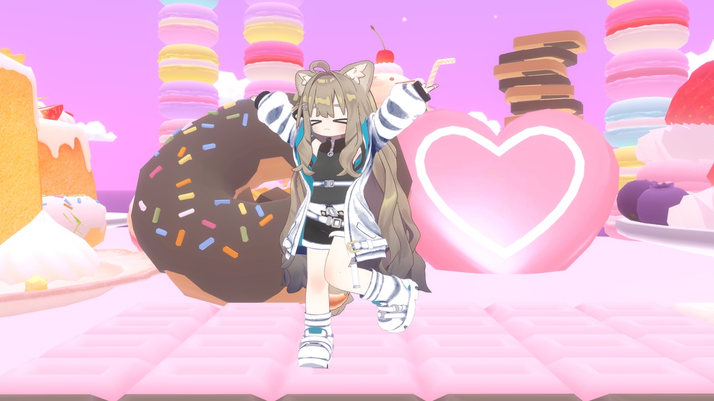 バンダイでアイドルをしてそうな人たちのポーズ