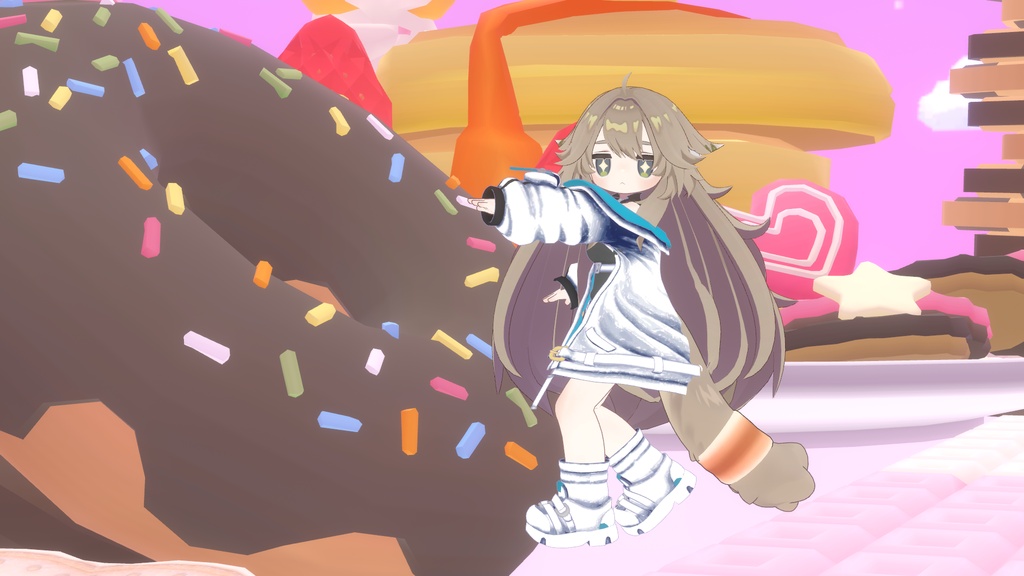 バンダイでアイドルをしてそうな人たちのポーズ