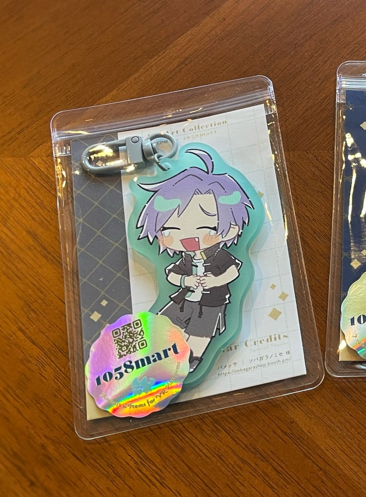 【VRCアバターファンアート】バメッサ アクリルキーホルダー