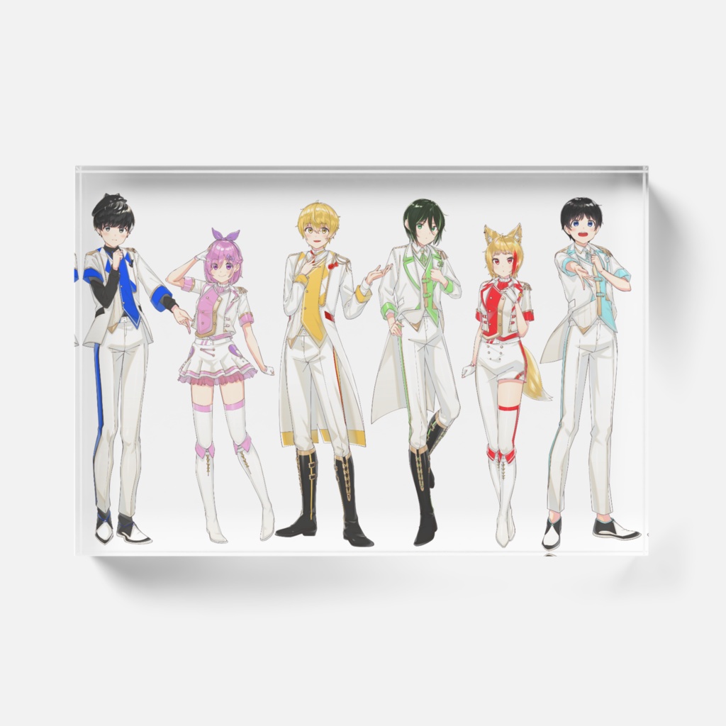 えんちゃんと 新ビジュアルアクリルブロック