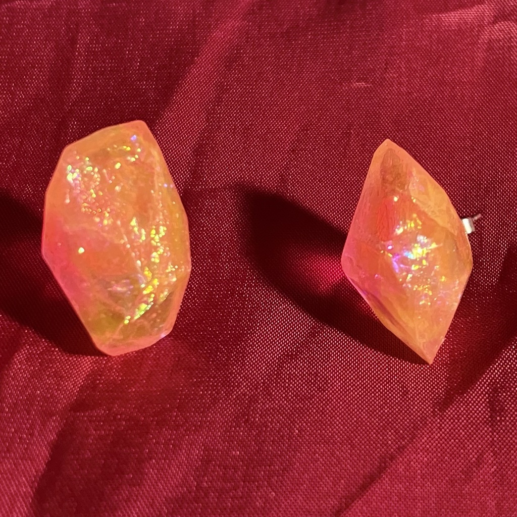 Energon crystal earrings