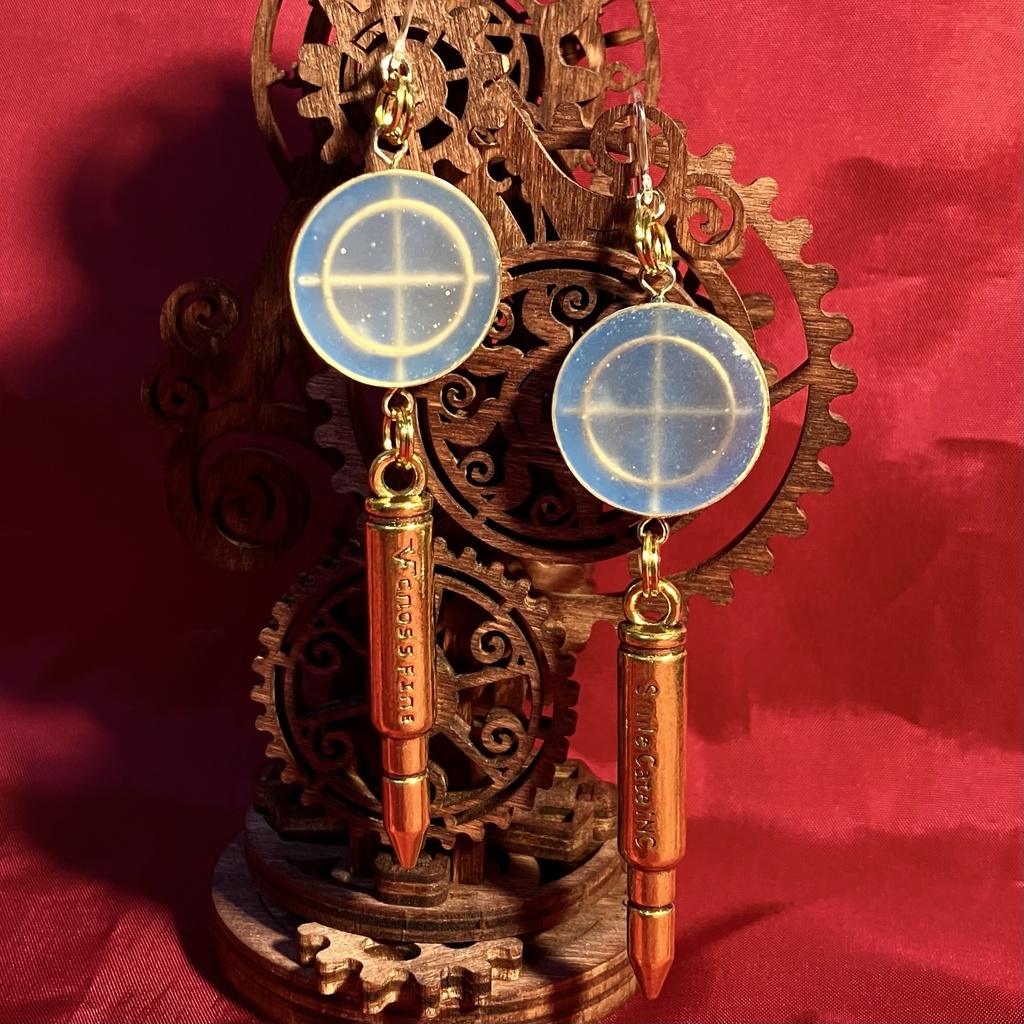 Crosshairs earring Ver.2