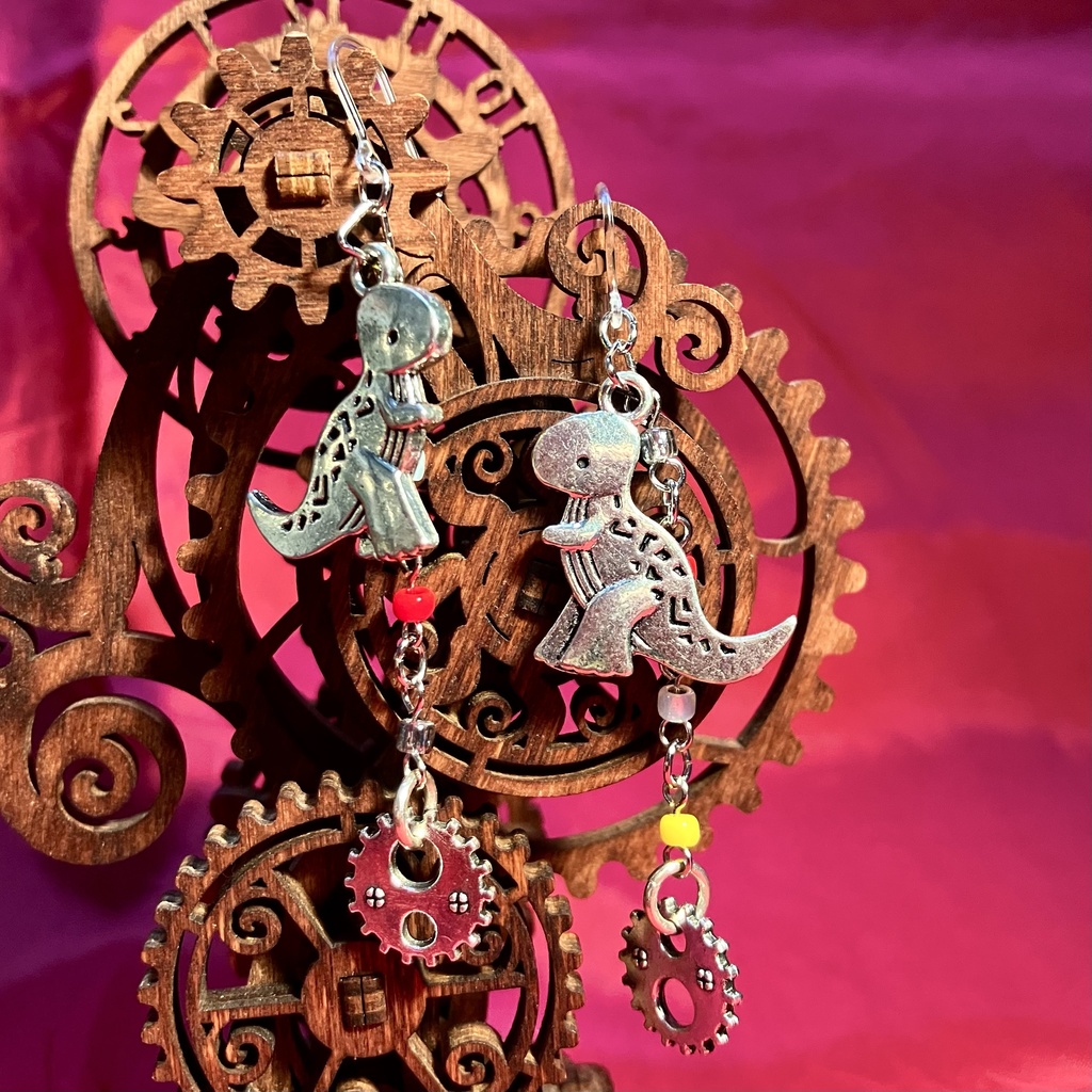 Grimlock earrings