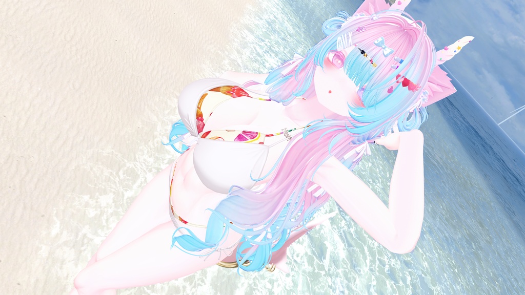 KRN式ルルネちゃん専用テクスチャ(ボディ、メイク、舌※個別販売有)