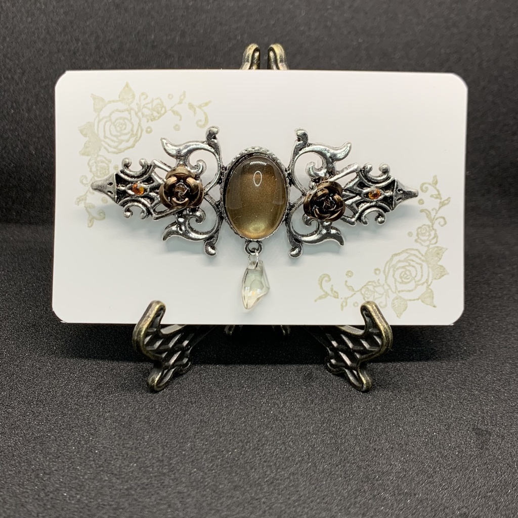 ローズカボションブローチ 221Bカラー