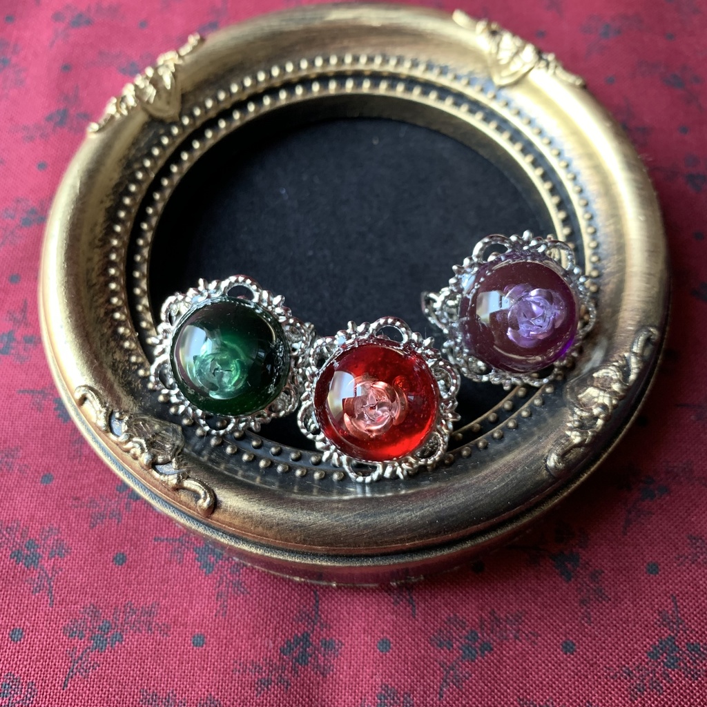 罪の宝石リング