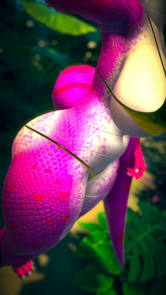 Lily the Snake Valentine's Day - Texture & Material - vrchat