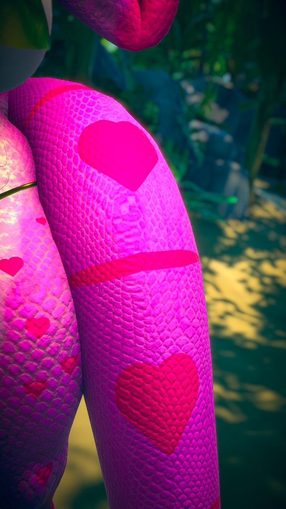 Lily the Snake Valentine's Day - Texture & Material - vrchat